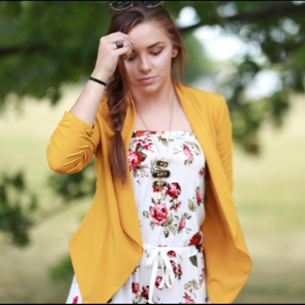 Floral Tube Top Jumpsuit